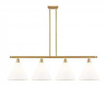  516-4I-SG-GBC-121 - Berkshire - 4 Light - 50 inch - Satin Gold - Cord hung - Island Light