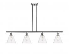  516-4I-SN-GBC-82 - Berkshire - 4 Light - 48 inch - Brushed Satin Nickel - Cord hung - Island Light