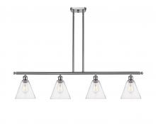  516-4I-SN-GBC-84 - Berkshire - 4 Light - 48 inch - Brushed Satin Nickel - Cord hung - Island Light