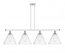  516-4I-WPC-GBC-124 - Berkshire - 4 Light - 50 inch - White Polished Chrome - Cord hung - Island Light