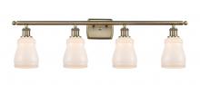  516-4W-AB-G391 - Ellery - 4 Light - 35 inch - Antique Brass - Bath Vanity Light