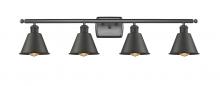  516-4W-BK-M8 - Smithfield - 4 Light - 37 inch - Matte Black - Bath Vanity Light