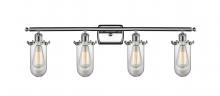  516-4W-PC-232-CL - Kingsbury - 4 Light - 34 inch - Polished Chrome - Bath Vanity Light