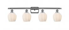  516-4W-PC-G461-6 - Norfolk - 4 Light - 36 inch - Polished Chrome - Bath Vanity Light