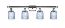  516-4W-PC-G559-5BL - Bridal Veil - 4 Light - 35 inch - Polished Chrome - Bath Vanity Light