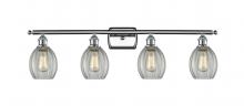  516-4W-PC-G82 - Eaton - 4 Light - 36 inch - Polished Chrome - Bath Vanity Light