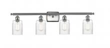  516-4W-SN-G342 - Hadley - 4 Light - 35 inch - Brushed Satin Nickel - Bath Vanity Light