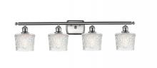  516-4W-SN-G402 - Niagara - 4 Light - 37 inch - Brushed Satin Nickel - Bath Vanity Light