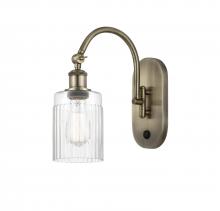  518-1W-AB-G342 - Hadley - 1 Light - 5 inch - Antique Brass - Sconce