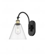  518-1W-BAB-GBC-82 - Berkshire - 1 Light - 8 inch - Black Antique Brass - Sconce