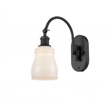  518-1W-BK-G391 - Ellery - 1 Light - 5 inch - Matte Black - Sconce