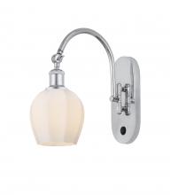  518-1W-PC-G461-6 - Norfolk - 1 Light - 6 inch - Polished Chrome - Sconce