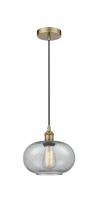  616-1P-AB-G247 - Gorham - 1 Light - 10 inch - Antique Brass - Cord hung - Mini Pendant