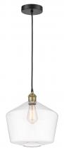  616-1P-BAB-G652-12 - Cindyrella - 1 Light - 12 inch - Black Antique Brass - Cord hung - Mini Pendant