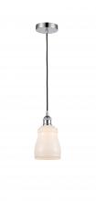  616-1P-PC-G391 - Ellery - 1 Light - 5 inch - Polished Chrome - Cord hung - Mini Pendant