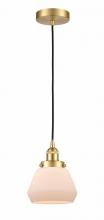  616-1PH-SG-G171 - Fulton - 1 Light - 7 inch - Satin Gold - Cord hung - Mini Pendant