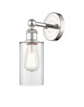  616-1W-PN-G802 - Clymer - 1 Light - 4 inch - Polished Nickel - Sconce