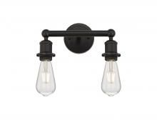  616-2W-OB - Edison - 2 Light - 11 inch - Oil Rubbed Bronze - Bath Vanity Light