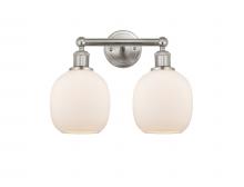  616-2W-SN-G101 - Belfast - 2 Light - 15 inch - Brushed Satin Nickel - Bath Vanity Light