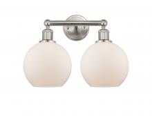 Innovations Lighting 616-2W-SN-G121-8 - Athens - 2 Light - 17 inch - Satin Nickel - Bath Vanity Light