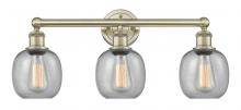  616-3W-AB-G104 - Belfast - 3 Light - 24 inch - Antique Brass - Bath Vanity Light