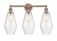  616-3W-AC-G654-7 - Cindyrella - 3 Light - 25 inch - Antique Copper - Bath Vanity Light