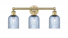  616-3W-BB-G559-5BL - Bridal Veil - 3 Light - 23 inch - Brushed Brass - Bath Vanity Light