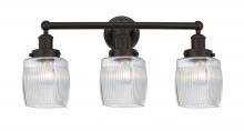  616-3W-OB-G302 - Colton - 3 Light - 24 inch - Oil Rubbed Bronze - Bath Vanity Light