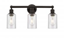  616-3W-OB-G804 - Clymer - 3 Light - 22 inch - Oil Rubbed Bronze - Bath Vanity Light