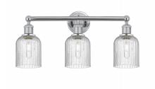  616-3W-PC-G559-5SDY - Bridal Veil - 3 Light - 23 inch - Polished Chrome - Bath Vanity Light