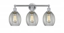  616-3W-PC-G82 - Eaton - 3 Light - 24 inch - Polished Chrome - Bath Vanity Light