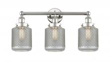  616-3W-PN-G262 - Stanton - 3 Light - 24 inch - Polished Nickel - Bath Vanity Light