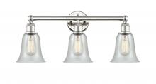  616-3W-PN-G2812 - Hanover - 3 Light - 24 inch - Polished Nickel - Bath Vanity Light