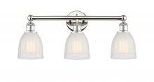  616-3W-PN-G441 - Brookfield - 3 Light - 24 inch - Polished Nickel - Bath Vanity Light