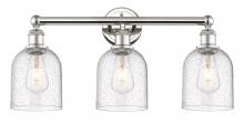  616-3W-PN-G558-6SDY - Bella - 3 Light - 24 inch - Polished Nickel - Bath Vanity Light