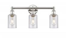  616-3W-PN-G804 - Clymer - 3 Light - 22 inch - Polished Nickel - Bath Vanity Light