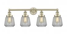  616-4W-AB-G142 - Chatham - 4 Light - 34 inch - Antique Brass - Bath Vanity Light