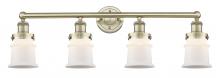  616-4W-AB-G181S - Canton - 4 Light - 32 inch - Antique Brass - Bath Vanity Light