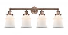  616-4W-AC-G181 - Canton - 4 Light - 33 inch - Antique Copper - Bath Vanity Light