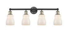  616-4W-BAB-G391 - Ellery - 4 Light - 32 inch - Black Antique Brass - Bath Vanity Light