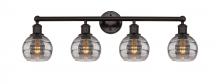  616-4W-OB-G556-6SM - Rochester - 4 Light - 33 inch - Oil Rubbed Bronze - Bath Vanity Light