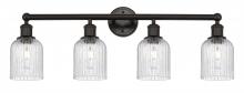  616-4W-OB-G559-5SDY - Bridal Veil - 4 Light - 32 inch - Oil Rubbed Bronze - Bath Vanity Light