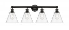  616-4W-OB-GBC-82 - Berkshire - 4 Light - 35 inch - Oil Rubbed Bronze - Bath Vanity Light