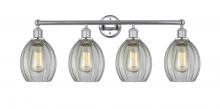  616-4W-PC-G82 - Eaton - 4 Light - 33 inch - Polished Chrome - Bath Vanity Light