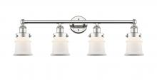  616-4W-PN-G181S - Canton - 4 Light - 32 inch - Polished Nickel - Bath Vanity Light