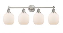  616-4W-SN-G101 - Belfast - 4 Light - 33 inch - Brushed Satin Nickel - Bath Vanity Light