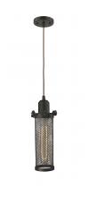  900-1P-OB-CE216-OB-LED - Quincy Hall - 1 Light - 5 inch - Oil Rubbed Bronze - Cord hung - Mini Pendant