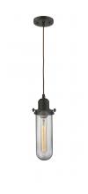  900-1P-OB-CE228-OB-CL-LED - Centri - 1 Light - 5 inch - Oil Rubbed Bronze - Cord hung - Mini Pendant