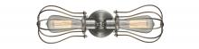  900-2W-SN-CE513 - Muselet - 2 Light - 18 inch - Brushed Satin Nickel - Bath Vanity Light