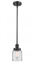  916-1S-BK-G52 - Bell - 1 Light - 5 inch - Matte Black - Mini Pendant